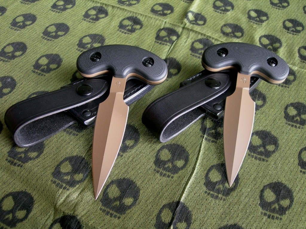 LIMITED EDITION--TREEMAN Combat Knife -1 OF 50 MADE OF THIS MODEL -Mosher  Sheath